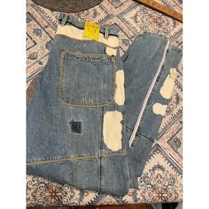 Vintage Ecko Unltd The Pemberton Pant Baggy Patchwork Distressed Jeans Mens 38